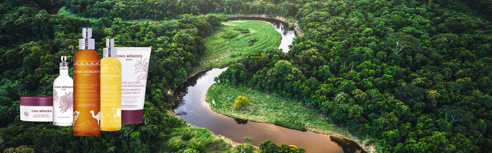 Cinq Mondes is the leading spa skincare and bodycare brand from Paris, combining ancient beauty traditions and philosophies with rare and natural ingredients from around the globe.