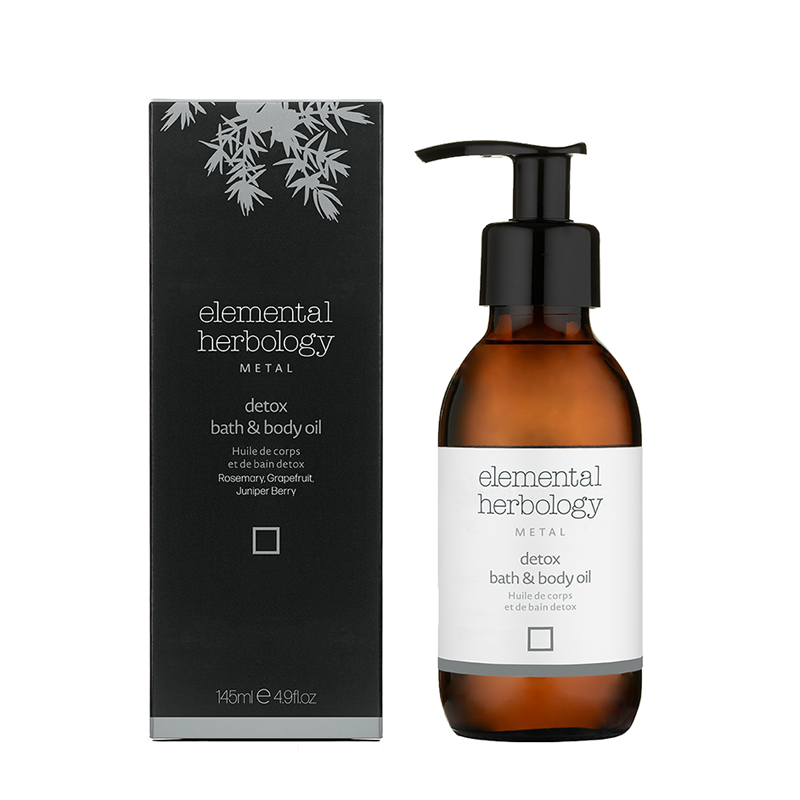 Natural dual-purpose Bath Oil and Body Oil to detox and purify the body and mind