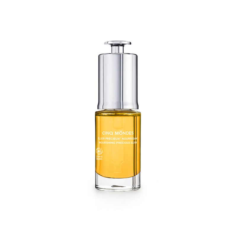 This organic facial oil contains a concentrated blend of 100% plant-derived oils for deep nourishment and moisture.