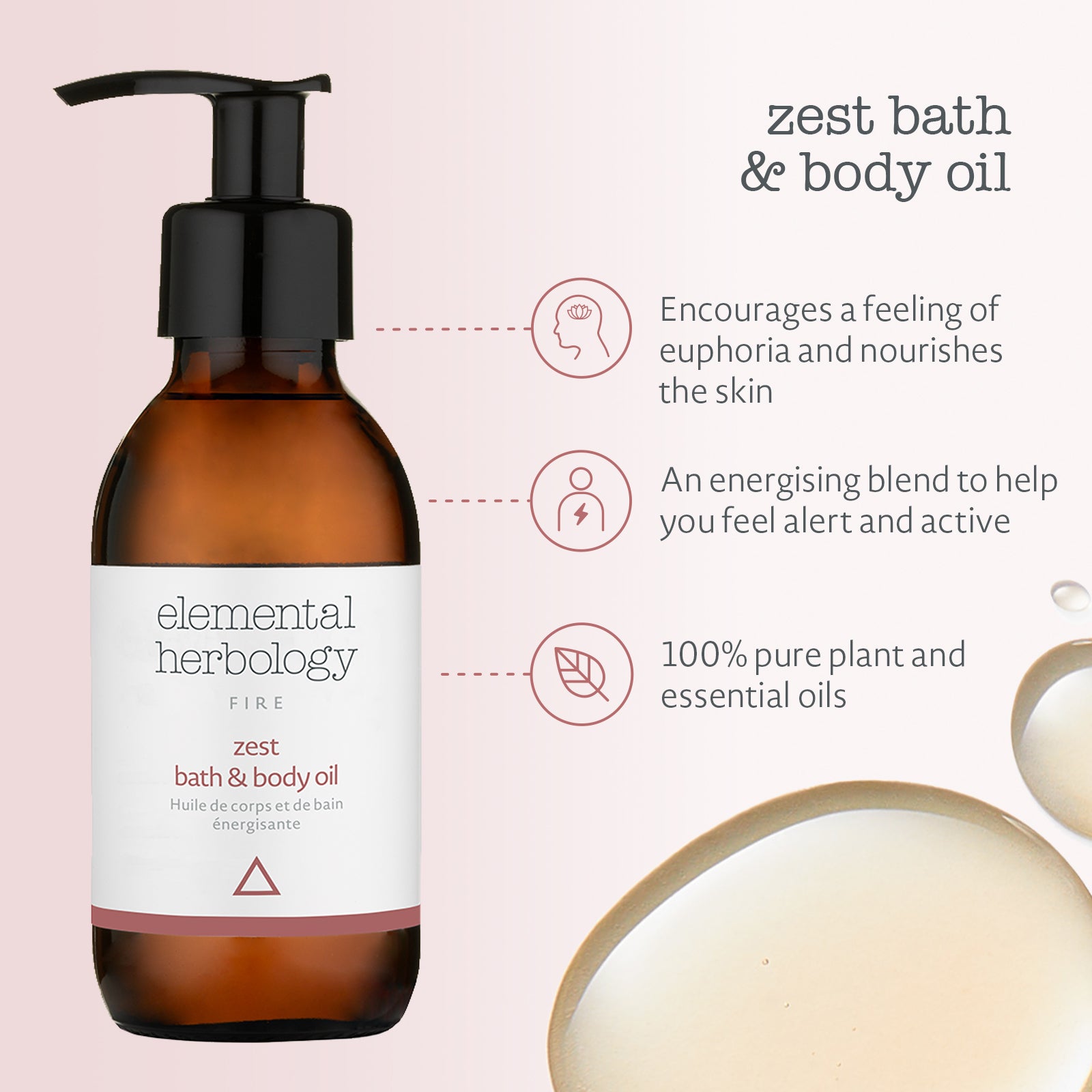 Zest Bath & Body Oil (4.9 fl.oz.)