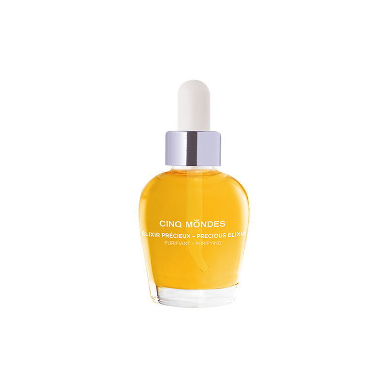 This Facial Oil contains a blend of 100% plant-based oils for purifying, mattifying, and acne-prevention.
