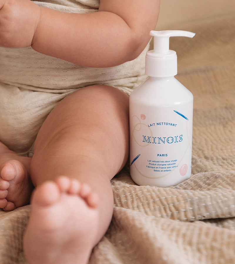 Minois Natural Face and Body Cleansing Milk for Babies and Kids