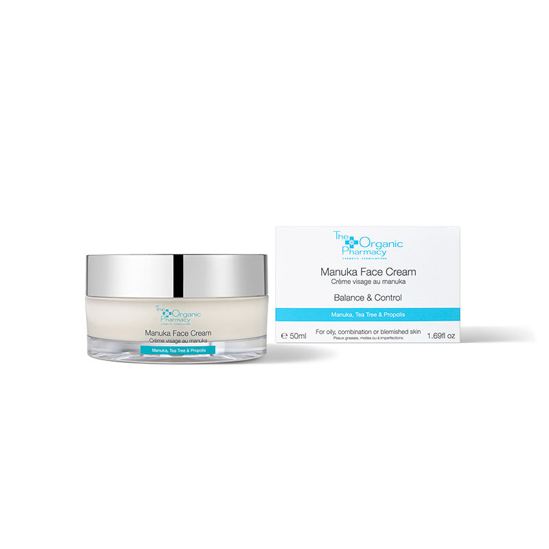 This oil-regulating, lightweight facial cream provides skin care with a combination of antimicrobial and skin-soothing botanicals.