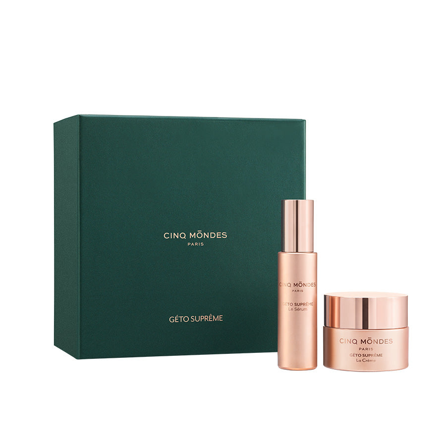 This set, valued at $712, is formulated to promote skin renewal and boost collagen levels.
