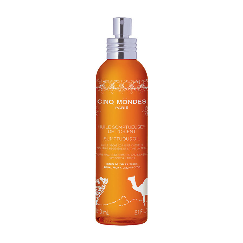 Dry body oil with  Argan oil, Sesame, and Olive oils 